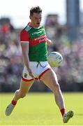 4 June 2022; Matthew Ruane of Mayo during the GAA Football All-Ireland Senior Championship Round 1 match between Mayo and Monaghan at Hastings Insurance MacHale Park in Castlebar, Mayo. Photo by Piaras Ó Mídheach/Sportsfile