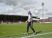 18 June 2022; Clare manager Brian Lohan during the GAA Hurling All-Ireland Senior Championship Quarter-Final match between Clare and Wexford at the FBD Semple Stadium in Thurles, Tipperary. Photo by Daire Brennan/Sportsfile