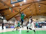 3 July 2022; Aidan Harris Igiehon of Ireland during the FIBA EuroBasket 2025 Pre-Qualifier First Round Group A match between Ireland and Switzerland at National Basketball Arena in Dublin. Photo by Ramsey Cardy/Sportsfile