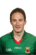 9 August 2013; Alan Dillon, Mayo. Mayo Football Team Portraits 2013, Elverys MacHale Park, Castlebar, Co. Mayo. Photo by Sportsfile