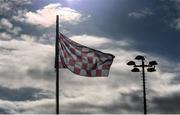 8 July 2022; A Drogheda United flag before the SSE Airtricity League Premier Division match between Drogheda United and Dundalk at Head in the Game Park in Drogheda, Louth. Photo by Ramsey Cardy/Sportsfile