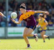 10 July 2022; Catriona Murray of Wexford during the TG4 All-Ireland Ladies Football Intermediate Championship Semi-Final match between Roscommon and Wexford at Crettyard GAA club, Crettyard, Laois. Photo by Michael P Ryan/Sportsfile