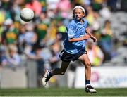 10 July 2022; Ethan O'Connor, The Heath N.S., The Heath, Portlaoise, Laois, representing Dublin during the INTO Cumann na mBunscol GAA Respect Exhibition Go Games at the GAA Football All-Ireland Senior Championship Semi-Final match between Dublin and Kerry at Croke Park in Dublin. Photo by Piaras Ó Mídheach/Sportsfile