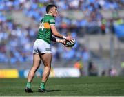 10 July 2022; David Clifford of Kerry prepares to take a free during the GAA Football All-Ireland Senior Championship Semi-Final match between Dublin and Kerry at Croke Park in Dublin. Photo by Piaras Ó Mídheach/Sportsfile