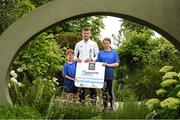 13 July 2022; Marcus Lawler launches Aldi Community Games National Festivals with from Cormac Nolan and Anna Byrne at Delta Sensory Gardens in Carlow. Photo by Matt Browne/Sportsfile
