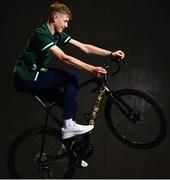 13 July 2022; Cyclist Seth Dunwoody at the Team Ireland announcement for the European Youth Olympic Festival which takes place in Banska Bystrica, Slovakia, from the 24-31 July 2022. The Olympic Federation of Ireland, in association with sponsors Permanent TSB, named a thirty-three athlete team who will compete in the youth event aimed at athletes aged between 14-18 years. Photo by David Fitzgerald/Sportsfile