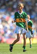 10 July 2022; Cathal Ivors, Slieveardagh, The Commons, Thurles, Tipperary, representing Kerry, during the INTO Cumann na mBunscol GAA Respect Exhibition Go Games at the GAA Football All-Ireland Senior Championship Semi-Final match between Dublin and Kerry at Croke Park in Dublin. Photo by Ramsey Cardy/Sportsfile