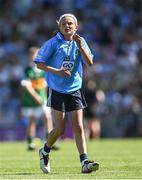 10 July 2022; Ethan O'Connor, The Heath N.S., The Heath, Portlaoise, Laois, representing Dublin, during the INTO Cumann na mBunscol GAA Respect Exhibition Go Games at the GAA Football All-Ireland Senior Championship Semi-Final match between Dublin and Kerry at Croke Park in Dublin. Photo by Ramsey Cardy/Sportsfile