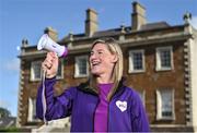 13 July 2022; Former jockey Nina Carberry is pictured at Newbridge House and Gardens, Donabate, Co. Dublin, supporting the More Than Running campaign from Vhi who are presenting partners of parkrun. The Vhi ambassadors are calling on people to attend a parkrun this summer and build it into their weekly routines by either walking, jogging, running or volunteering. parkruns has proved to improve particpiants fitness levels, along with physical heath, happiness and mental health. parkruns take place over a 5km course weekly, are free to enter and are open to all ages and abilities, providing a fun and safe enviroment to enjoy excerise. To register for a parkrun near you visit .www.parkrun.ie. Photo by Seb Daly/Sportsfile