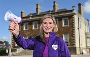 13 July 2022; Former jockey Nina Carberry is pictured at Newbridge House and Gardens, Donabate, Co. Dublin, supporting the More Than Running campaign from Vhi who are presenting partners of parkrun. The Vhi ambassadors are calling on people to attend a parkrun this summer and build it into their weekly routines by either walking, jogging, running or volunteering. parkruns has proved to improve particpiants fitness levels, along with physical heath, happiness and mental health. parkruns take place over a 5km course weekly, are free to enter and are open to all ages and abilities, providing a fun and safe enviroment to enjoy excerise. To register for a parkrun near you visit .www.parkrun.ie. Photo by Seb Daly/Sportsfile