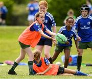 13 July 2022; Emily Doyle in action during the 2022 Bank of Ireland Leinster Rugby Summer Camp at Greystones RFC in Wicklow. Photo by Matt Browne/Sportsfile