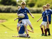 13 July 2022; Ethan Lyons in action during the 2022 Bank of Ireland Leinster Rugby Summer Camp at Greystones RFC in Wicklow. Photo by Matt Browne/Sportsfile