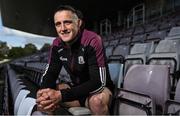 13 July 2022; Kieran Molloy sits for a portrait during a Galway senior football media conference at Pearse Stadium in Galway. Photo by Seb Daly/Sportsfile