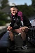 13 July 2022; Kieran Molloy sits for a portrait during a Galway senior football media conference at Pearse Stadium in Galway. Photo by Seb Daly/Sportsfile