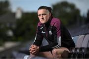 13 July 2022; Kieran Molloy sits for a portrait during a Galway senior football media conference at Pearse Stadium in Galway. Photo by Seb Daly/Sportsfile