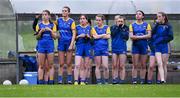 13 July 2022; Longford substitutes look on during the closing stages of the 2022 All-Ireland U16 C Final match between Armagh and Longford at Lisnaskea Emmetts in Fermanagh. Photo by Piaras Ó Mídheach/Sportsfile