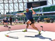 14 July 2022; Eric Favors of Ireland during the official training session before the World  Athletics Championships at Hayward Field in Eugene, Oregon, USA. Photo by Sam Barnes/Sportsfile