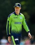 18 July 2022; Harry Tector of Ireland during the Men's T20 International match between Ireland and New Zealand at Stormont in Belfast. Photo by Ramsey Cardy/Sportsfile