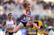 20 July 2022; Aimee Pratt of Great Britain competes in the Women's 3000m Steeplechase Final during day six of the World Athletics Championships at Hayward Field in Eugene, Oregon, USA. Photo by Sam Barnes/Sportsfile