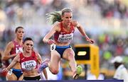 20 July 2022; Courtney Frerichs of United States competes in the Women's 3000m Steeplechase Final during day six of the World Athletics Championships at Hayward Field in Eugene, Oregon, USA. Photo by Sam Barnes/Sportsfile