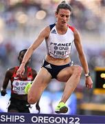 20 July 2022; Alice Finot of France competes in the Women's 3000m Steeplechase Final during day six of the World Athletics Championships at Hayward Field in Eugene, Oregon, USA. Photo by Sam Barnes/Sportsfile
