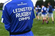 21 July 2022; A Leinster Rugby Camps t-shirt during a Bank of Ireland Leinster Rugby Inclusion Camp at Castle Avenue in Dublin. Photo by Harry Murphy/Sportsfile