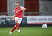 21 July 2022; Thijis Timmermans of St Patrick's Athletic during the UEFA Europa Conference League 2022/23 Second Qualifying Round First Leg match between St Patrick's Athletic and NS Mura at Richmond Park in Dublin. Photo by Stephen McCarthy/Sportsfile