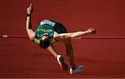 23 July 2022; Daniel Golubovic of Australia competes in the high jump of the men's decathlon during day nine of the World Athletics Championships at Hayward Field in Eugene, Oregon, USA. Photo by Sam Barnes/Sportsfile