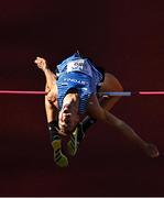 23 July 2022; Maicel Uibo of Estonia competes in the high jump of the men's decathlon during day nine of the World Athletics Championships at Hayward Field in Eugene, Oregon, USA. Photo by Sam Barnes/Sportsfile