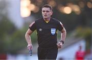 15 July 2022; Referee Robert Hennessy during the SSE Airtricity League Premier Division match between St Patrick's Athletic and Dundalk at Richmond Park in Dublin. Photo by Ben McShane/Sportsfile