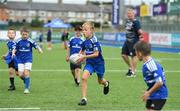 27 July 2022; Participants during the Bank of Ireland Leinster Rugby Summer Camp at Energia Park in Dublin. Photo by George Tewkesbury/Sportsfile