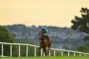 27 July 2022; Champ Kiely, with Paul Townend up, on their way to winning the Tote Maiden Hurdle during day three of the Galway Races Summer Festival at Ballybrit Racecourse in Galway. Photo by Seb Daly/Sportsfile