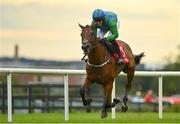 27 July 2022; Champ Kiely, with Paul Townend up, on their way to winning the Tote Maiden Hurdle during day three of the Galway Races Summer Festival at Ballybrit Racecourse in Galway. Photo by Seb Daly/Sportsfile