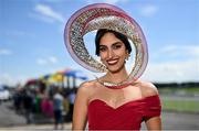 28 July 2022; Carlha Callinan, from Galway, poses for a portrait, ahead of racing on day four of the Galway Races Summer Festival at Ballybrit Racecourse in Galway. Photo by Seb Daly/Sportsfile