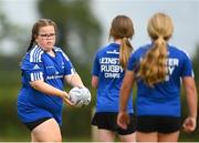 28 July 2022; Ciara Dunne during the Bank of Ireland Leinster Rugby Summer Camp at Kilkenny RFC in Kilkenny. Photo by Harry Murphy/Sportsfile