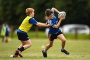 28 July 2022; Paddy Larkin during the Bank of Ireland Leinster Rugby Summer Camp at Kilkenny RFC in Kilkenny. Photo by Harry Murphy/Sportsfile