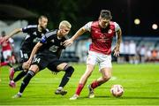28 July 2022; Joe Redmond of St Patrick's Athletic in action during the UEFA Europa Conference League 2022/23 Second Qualifying Round Second Leg match between Mura and St Patrick's Athletic at Mestni Stadion Fazanerija in Murska Sobota, Slovenia. Photo by Vid Ponikvar/Sportsfile