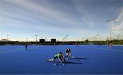 8 August 2022; A general view of the action at the Sport Ireland Campus during the women's hockey international match between Ireland and France at the Sport Ireland Campus in Dublin. Photo by Stephen McCarthy/Sportsfile