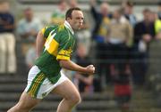 23 May 2004; John Crowley, Kerry, celebrates scoring his sides first goal. Bank of Ireland Munster Senior Football Championship, Clare v Kerry, Cusack Park, Ennis, Co. Clare. Picture credit; Brendan Moran / SPORTSFILE