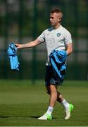 12 August 2013; Republic of Ireland's Paddy Madden during squad training ahead of their international friendly against Wales on Wednesday. Republic of Ireland Squad Training, Spytty Park, Newport, Wales. Picture credit: David Maher / SPORTSFILE