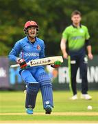15 August 2022; Rahmanullah Gurbaz of Afghanistan during the Men's T20 International match between Ireland and Afghanistan at Stormont in Belfast. Photo by Ramsey Cardy/Sportsfile