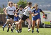 27 August 2022; Leah Irwin of Ulster during the U18 Girls Interprovincial match between Ulster and Leinster at Newforge Country Club in Belfast. Photo by John Dickson/Sportsfile