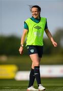 29 August 2022; Áine O'Gorman during a Republic of Ireland Women training session at the FAI National Training Centre in Abbotstown, Dublin. Photo by Stephen McCarthy/Sportsfile