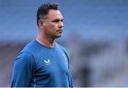 2 September 2022; Harlequins head coach Tabai Matson before the pre-season friendly match between Harlequins and Leinster at Twickenham Stoop in London, England. Photo by Brendan Moran/Sportsfile