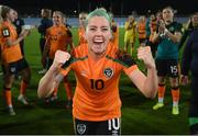 6 September 2022; Denise O'Sullivan of Republic of Ireland after the FIFA Women's World Cup 2023 Qualifier match between Slovakia and Republic of Ireland at National Training Centre in Senec, Slovakia. Photo by Stephen McCarthy/Sportsfile