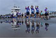 6 September 2022; Runners make their way to the start before the Grant Thornton Corporate 5K Challenge at Kennedy Quay in Cork. Photo by Sam Barnes/Sportsfile