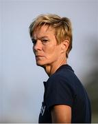 6 September 2022; Republic of Ireland manager Vera Pauw before the FIFA Women's World Cup 2023 Qualifier match between Slovakia and Republic of Ireland at National Training Centre in Senec, Slovakia. Photo by Stephen McCarthy/Sportsfile