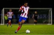 16 September 2022; Success Edogun of Treaty United during the Extra.ie FAI Cup Quarter-Final match between Treaty United and UCD at Markets Field in Limerick. Photo by Seb Daly/Sportsfile