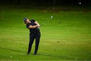 22 September 2022; Caroline Hedwall of Sweden plays a shot on the first fairway during round one of the KPMG Women's Irish Open Golf Championship at Dromoland Castle in Clare. Photo by Brendan Moran/Sportsfile