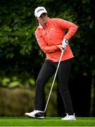 22 September 2022; Leona Maguire of Ireland watches her drive from the second tee box during round one of the KPMG Women's Irish Open Golf Championship at Dromoland Castle in Clare. Photo by Brendan Moran/Sportsfile